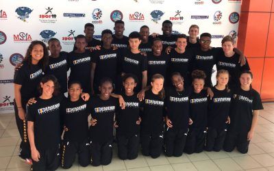 Bajan Swimmers 5th Overall at CCCAN 2017